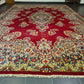 Perserteppich Orientteppich Handgeknüpfter Teppich Kirman Laver 440x300cm