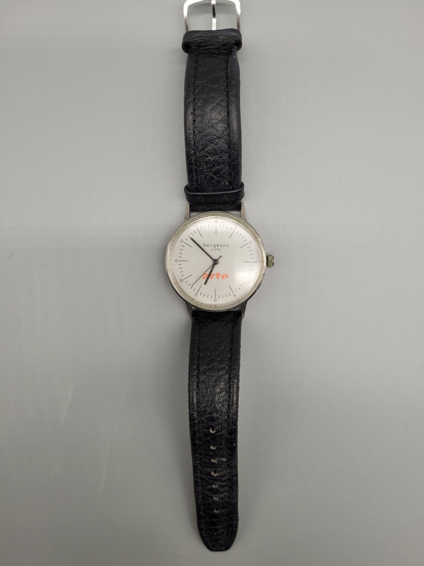 Armbanduhr Bergmann Dress Watch Edelstahl 1992