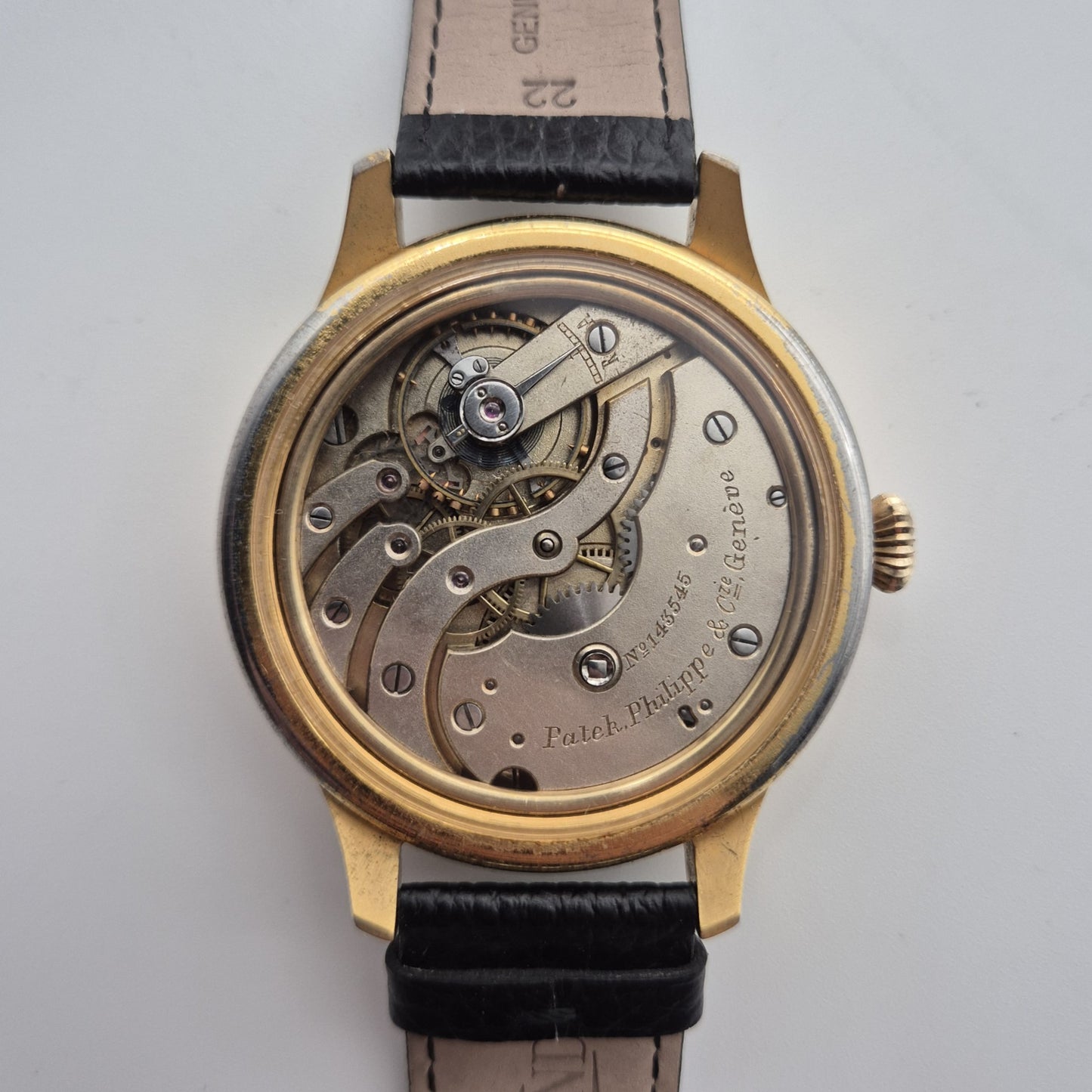 Klassische Patek Philippe Geneve – Elegante Handaufzugsuhr mit Vintage-Charme