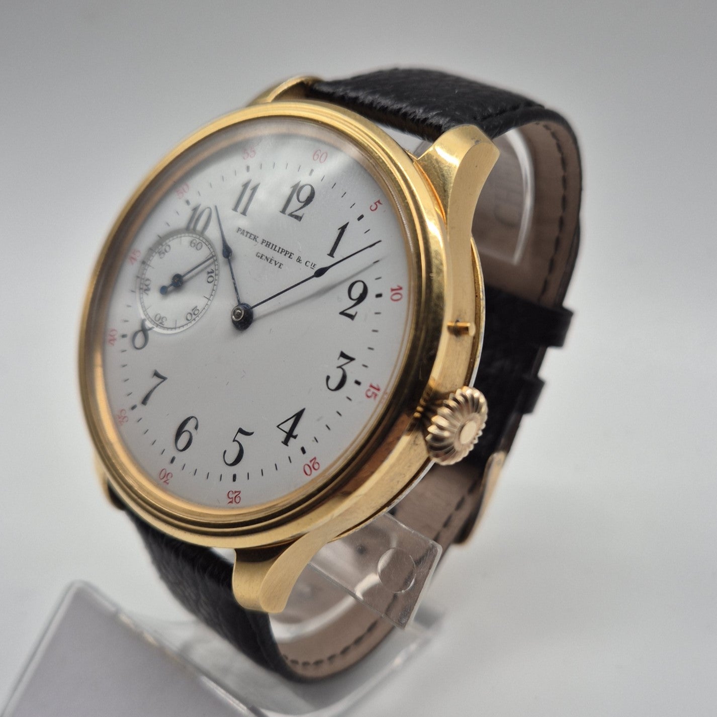 Klassische Patek Philippe Geneve – Elegante Handaufzugsuhr mit Vintage-Charme