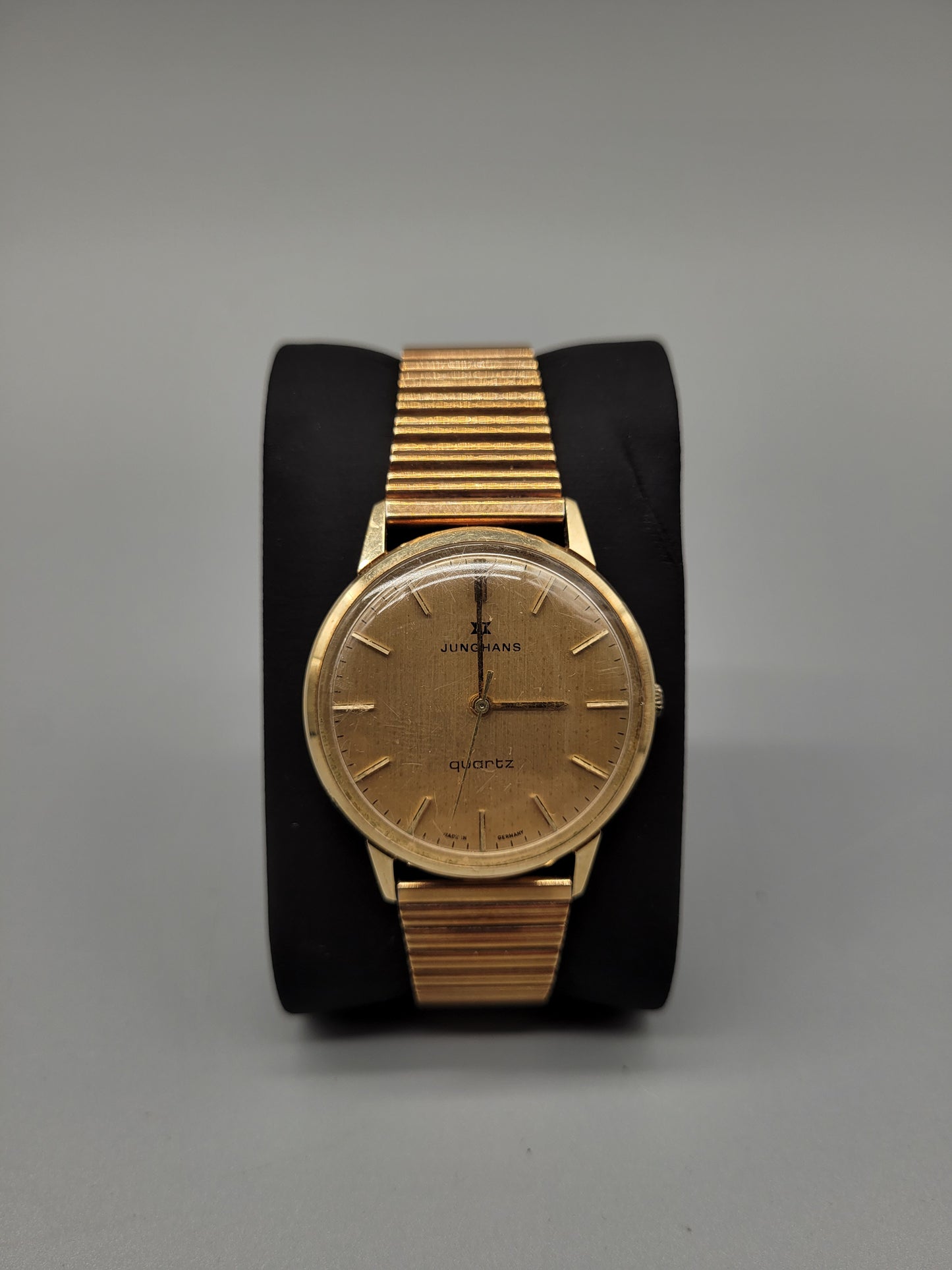 Armbanduhr Junghans 14K Gold Quartz HWM 1956–1981