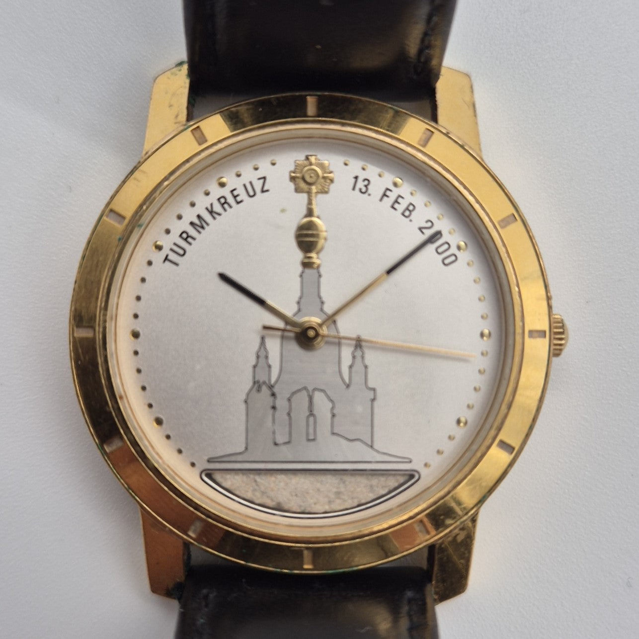 Limitierte Frauenkirche Dresden Armbanduhr – Sonderedition 2000