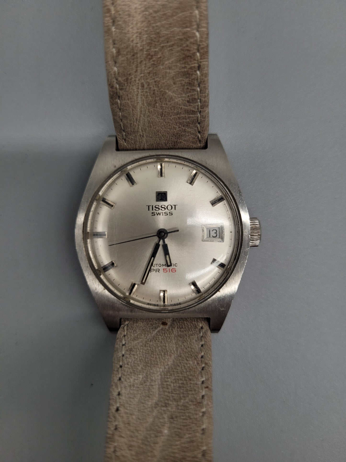 Armbanduhr TISSOT PR516 Vintage Automatic Swiss Made Edelstahl