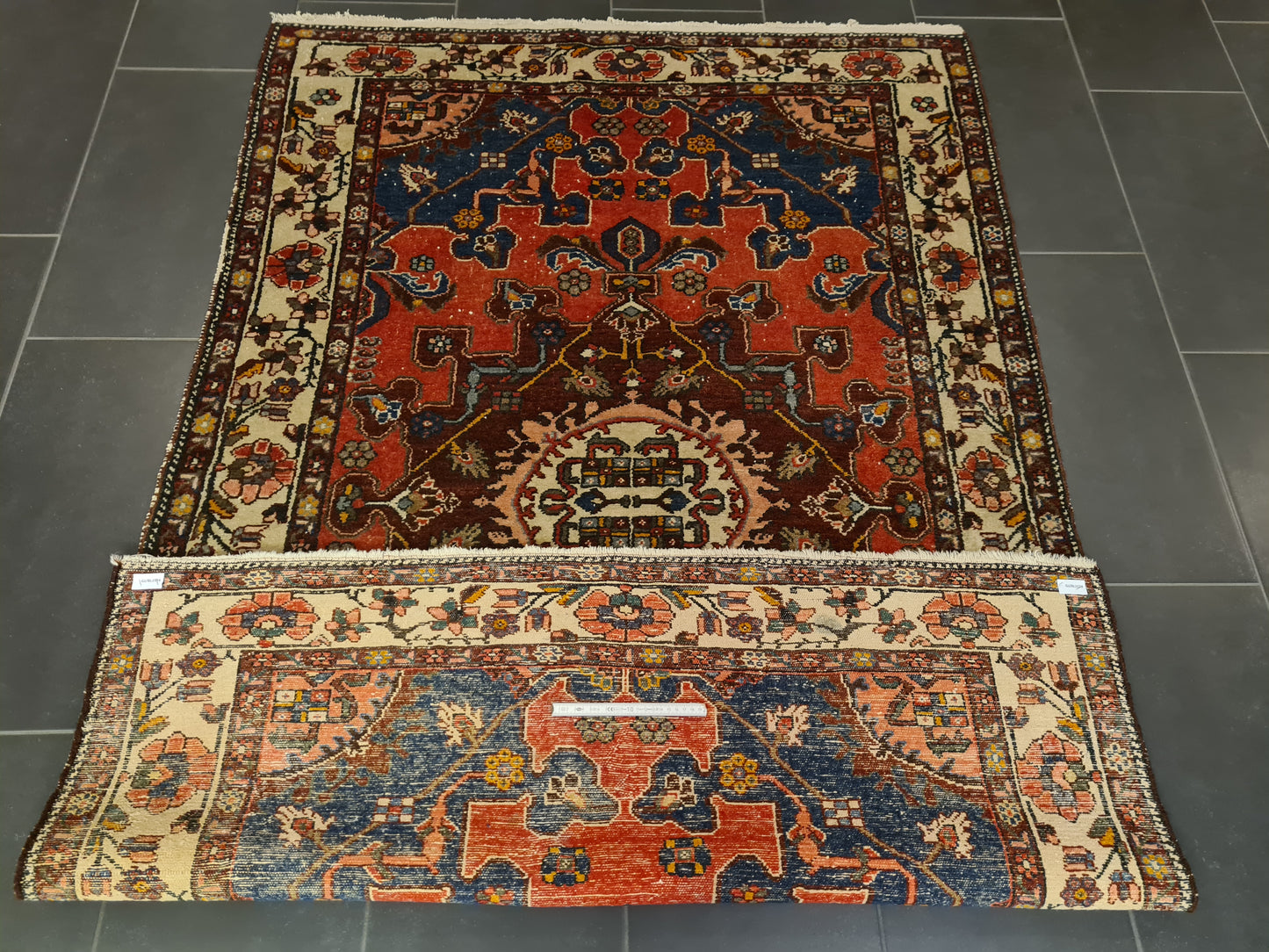 Perserteppich Orientteppich Handgeknüpfter Teppich Bachtiar 202x135cm