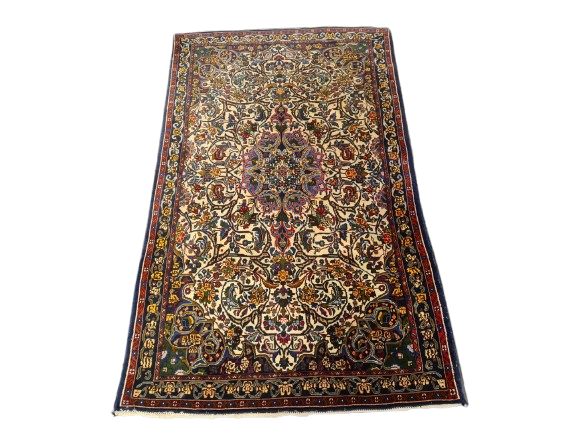 Perserteppich Orientteppich Handgeknüpfter Teppich Sarough fein 162x99cm