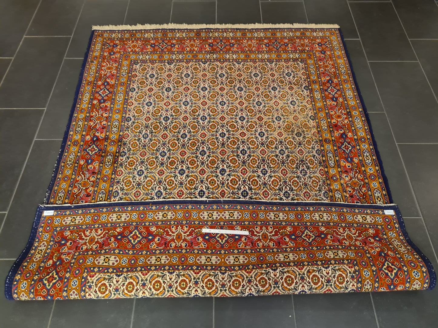 Perserteppich Orientteppich Handgeknüpfter Teppich Moud 212x157cm