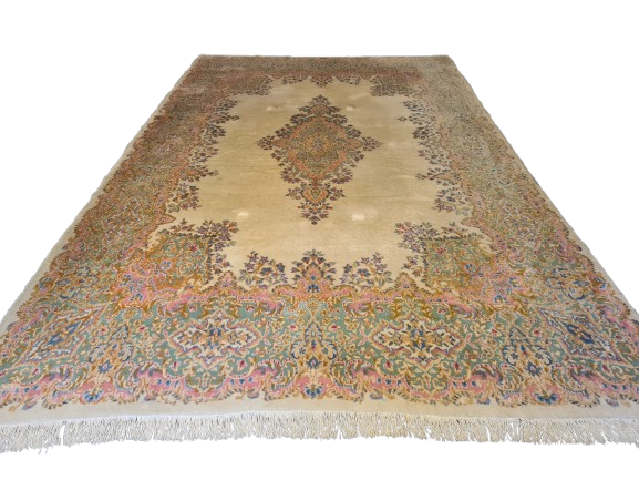 Perserteppich Orientteppich Handgeknüpfter Teppich Kirman Laver 467X330cm