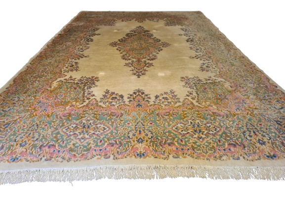 Perserteppich Orientteppich Handgeknüpfter Teppich Kirman Laver 467X330cm