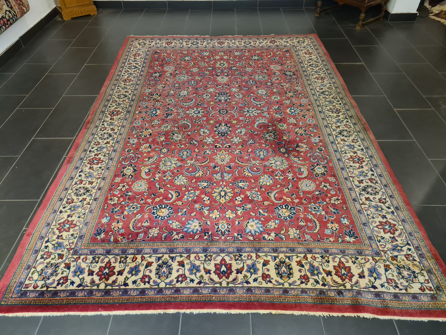 Perserteppich Orientteppich Handgeknüpfter Teppich Sarough fein 319x212cm