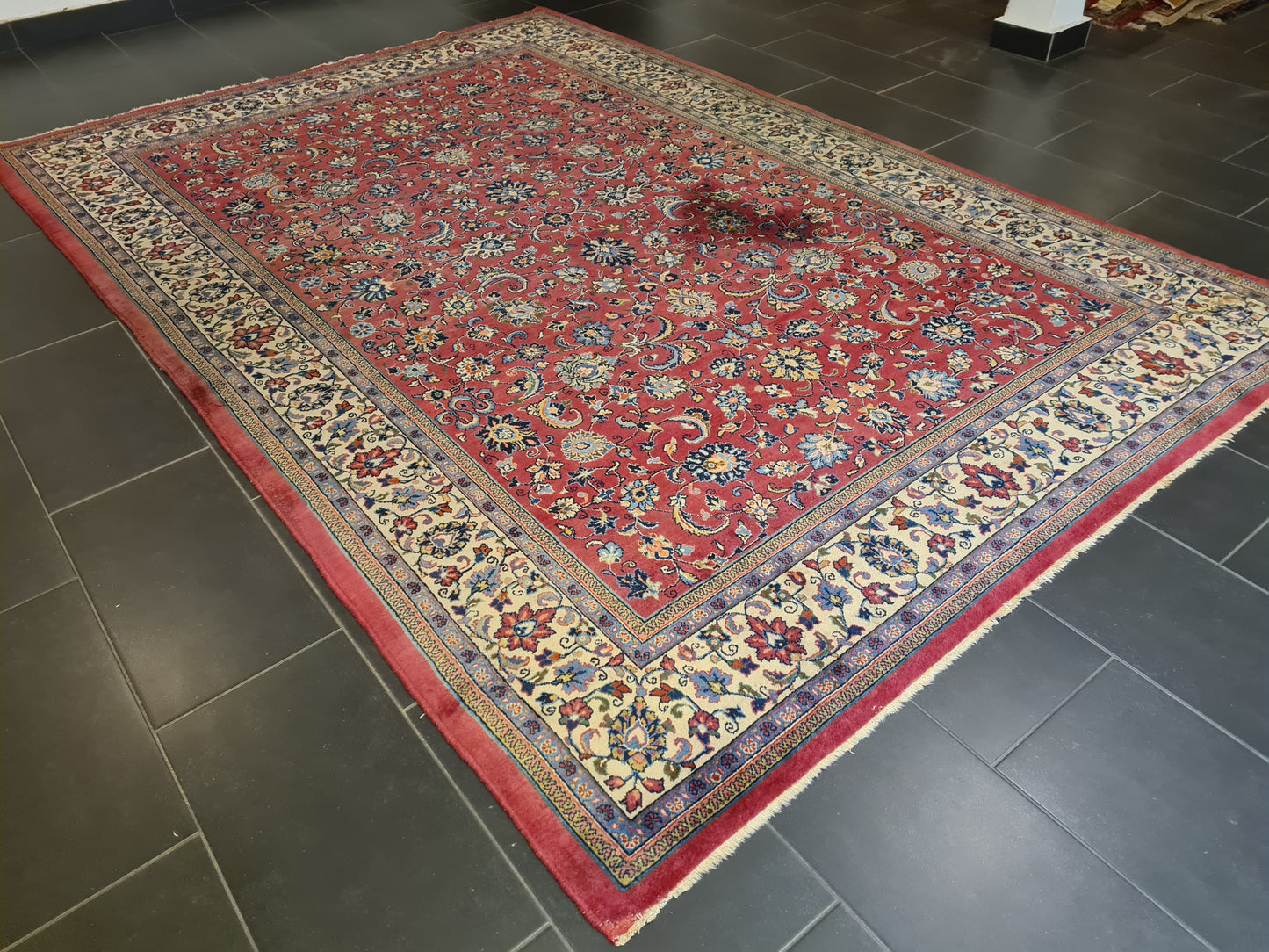 Perserteppich Orientteppich Handgeknüpfter Teppich Sarough fein 319x212cm