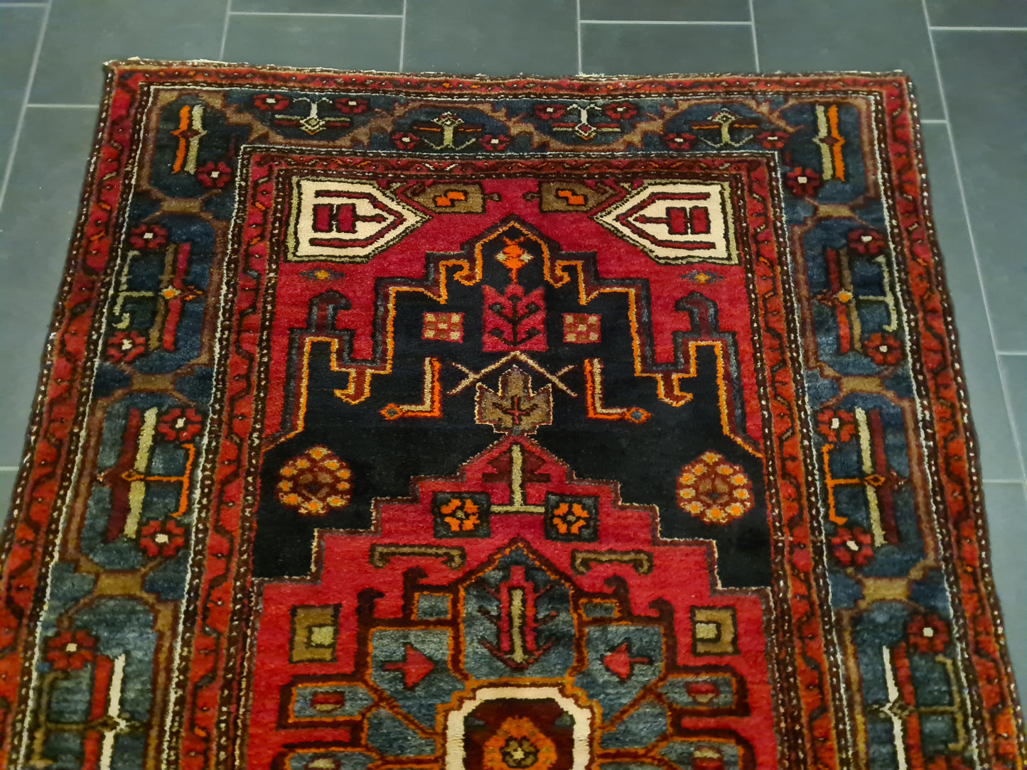 Perserteppich Orientteppich Handgeknüpfter Teppich Malaya 207x132cm