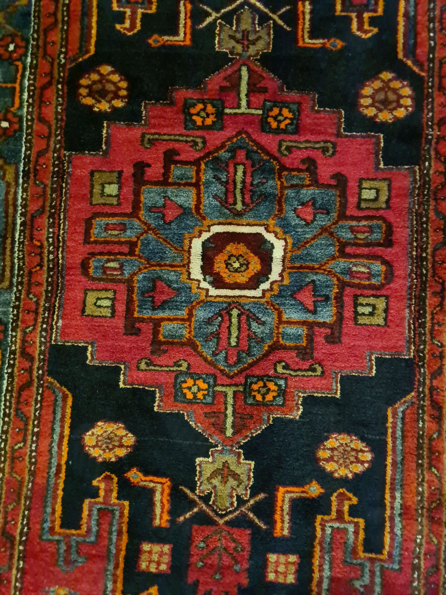 Perserteppich Orientteppich Handgeknüpfter Teppich Malaya 207x132cm