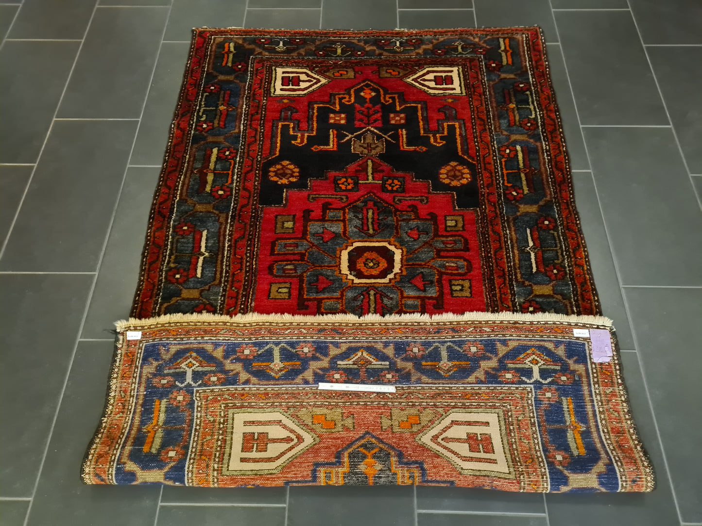 Perserteppich Orientteppich Handgeknüpfter Teppich Malaya 207x132cm