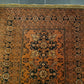 Perserteppich Orientteppich Handgeknüpfter Teppich Afghan art déco 149x107cm