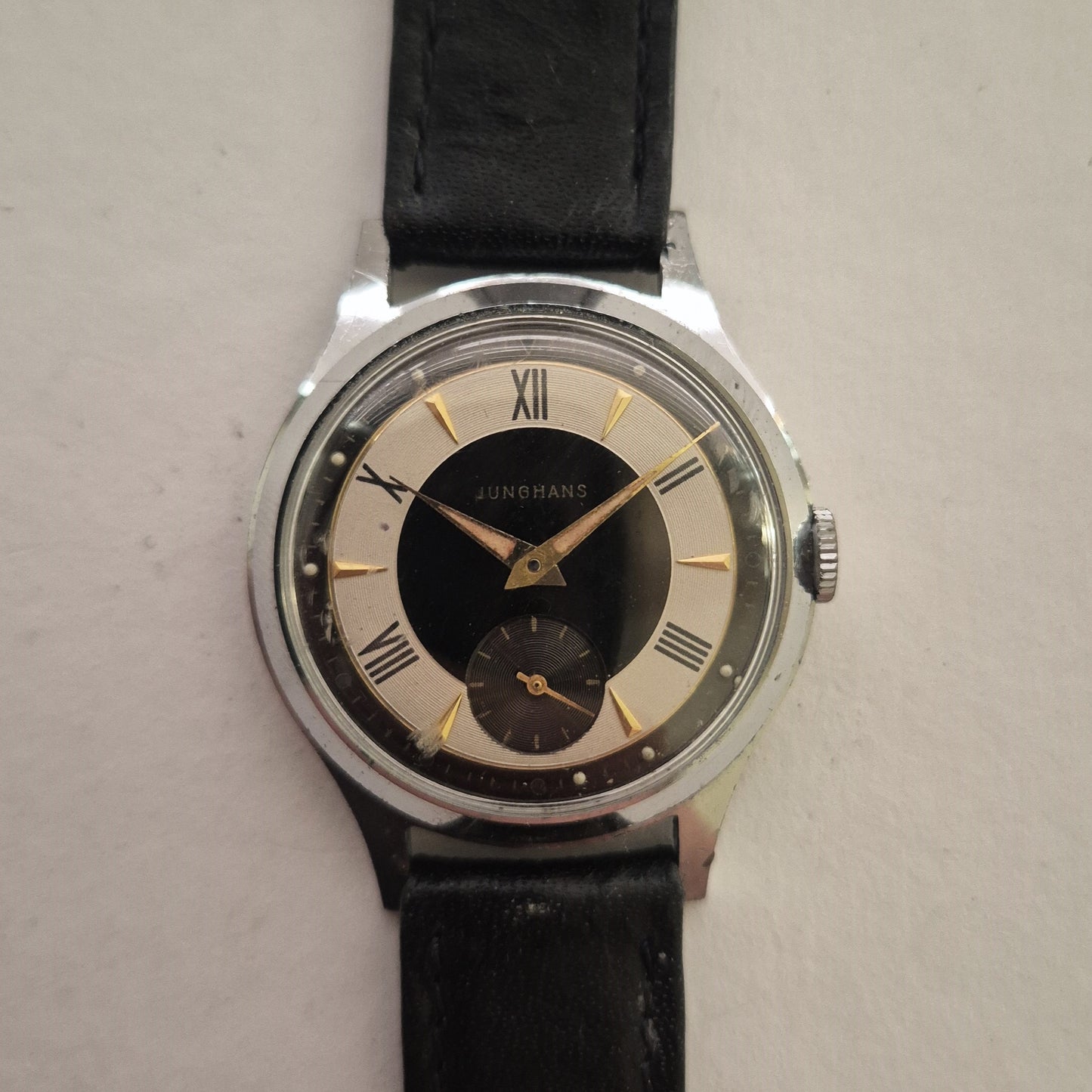 Vintage Junghans Herrenarmbanduhr – Eleganz aus Deutschland