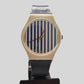 Swatch „Stripe Classic“ Armbanduhr – Zeitloser Stil mit maritimem Flair