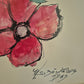 Lithographie Blumen Europäische Schule 1969 51,5x69 cm