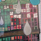 Druckgrafik Hundertwasser 690 Green Power Save the Rain 110x86cm