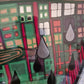 Druckgrafik Hundertwasser 690 Green Power Save the Rain 110x86cm