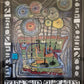 Druckgrafik Hundertwasser You are guest of nature behave 85x111cm