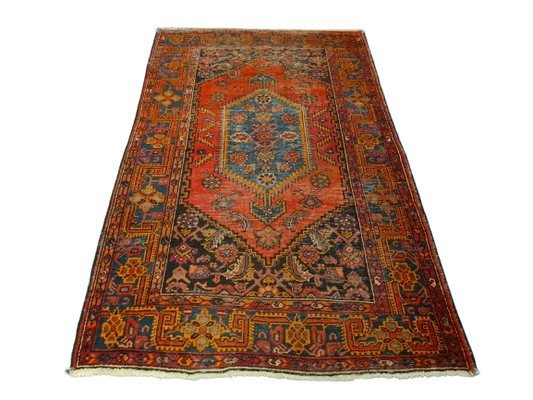 Perserteppich Orientteppich Handgeknüpfter Teppich Malaya antik 203x127cm