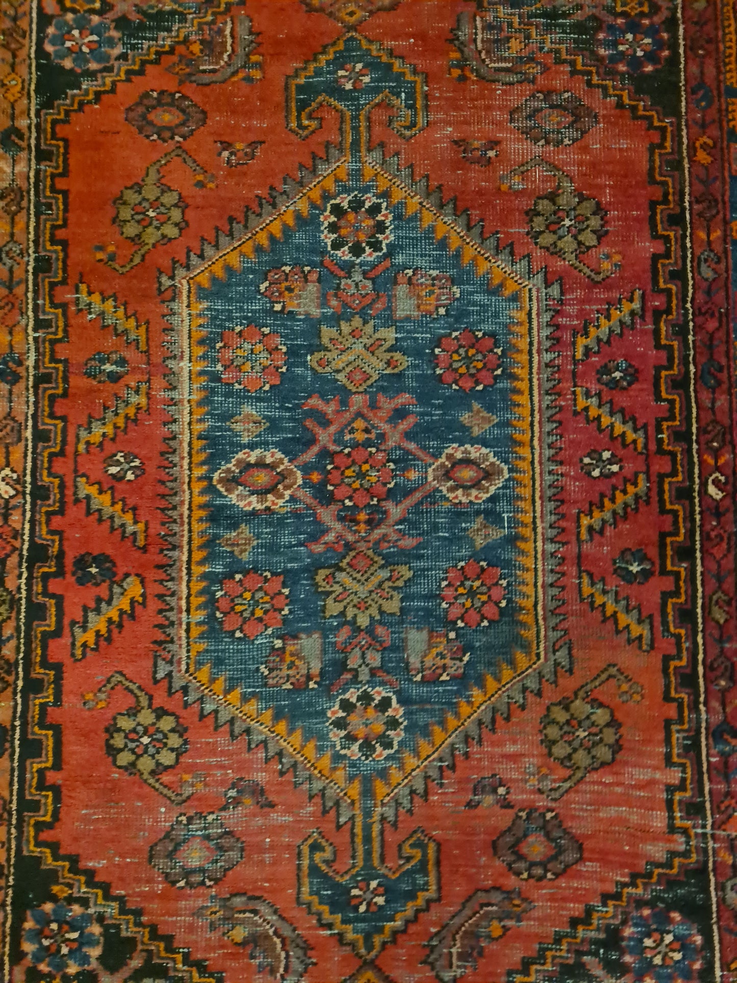 Perserteppich Orientteppich Handgeknüpfter Teppich Malaya antik 203x127cm