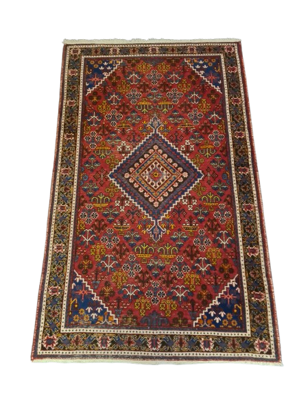 Perserteppich Orientteppich Handgeknüpfter Teppich Malaya antik 204x128cm