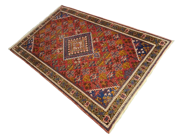 Perserteppich Orientteppich Handgeknüpfter Teppich Malaya antik 204x128cm