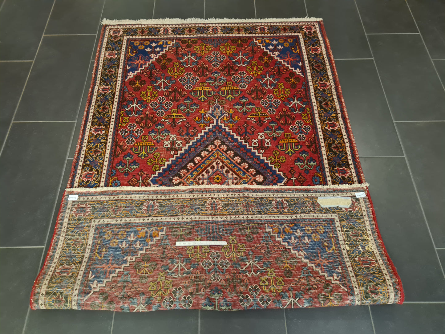 Perserteppich Orientteppich Handgeknüpfter Teppich Malaya antik 204x128cm