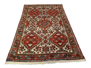 Perserteppich Orientteppich Handgeknüpfter Teppich Malaya antik 158x101cm