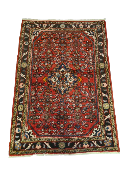 Perserteppich Orientteppich Handgeknüpfter Teppich Malaya antik 160x113cm