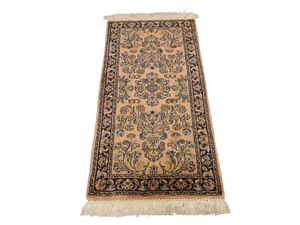 Perserteppich Orientteppich Handgeknüpfter Teppich Indo Sarough 145x75cm