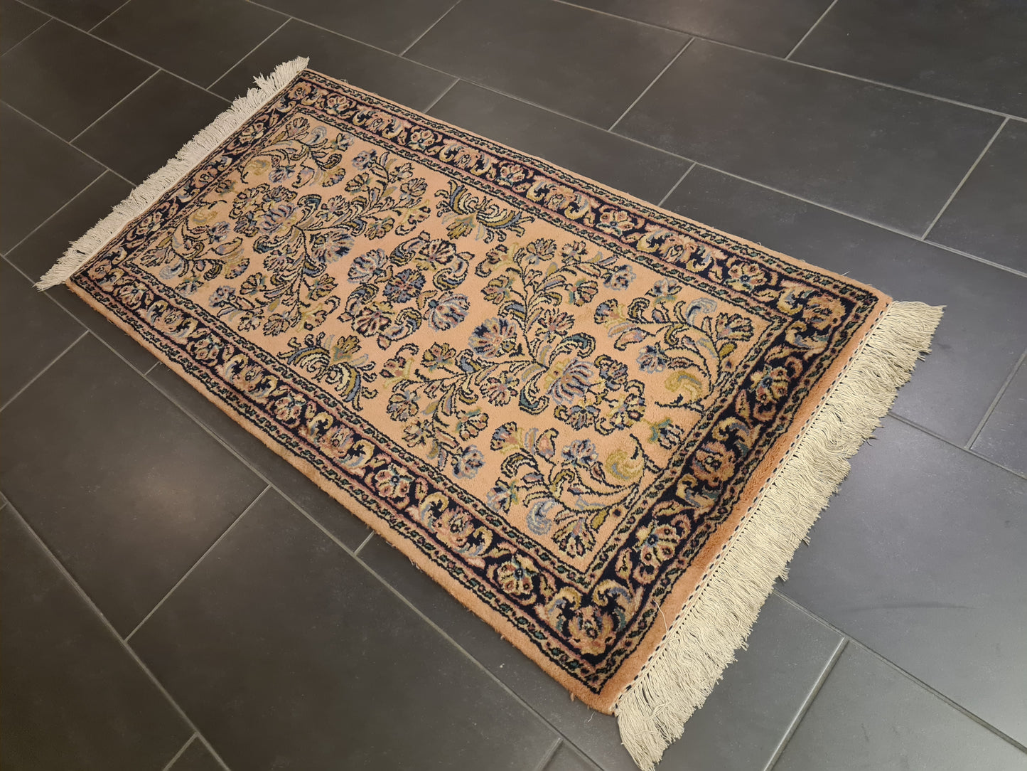 Perserteppich Orientteppich Handgeknüpfter Teppich Indo Sarough 145x75cm