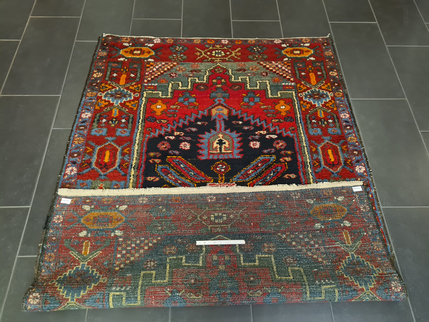 Perserteppich Orientteppich Handgeknüpfter Teppich Malaya antik 194x142cm