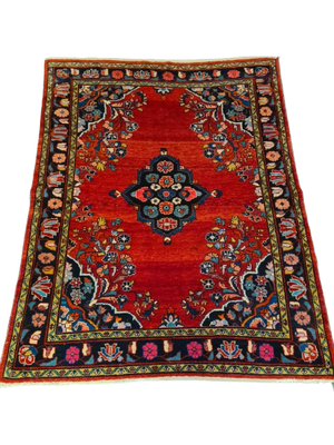 Perserteppich Orientteppich Handgeknüpfter Lillian Malaya antik 195x153