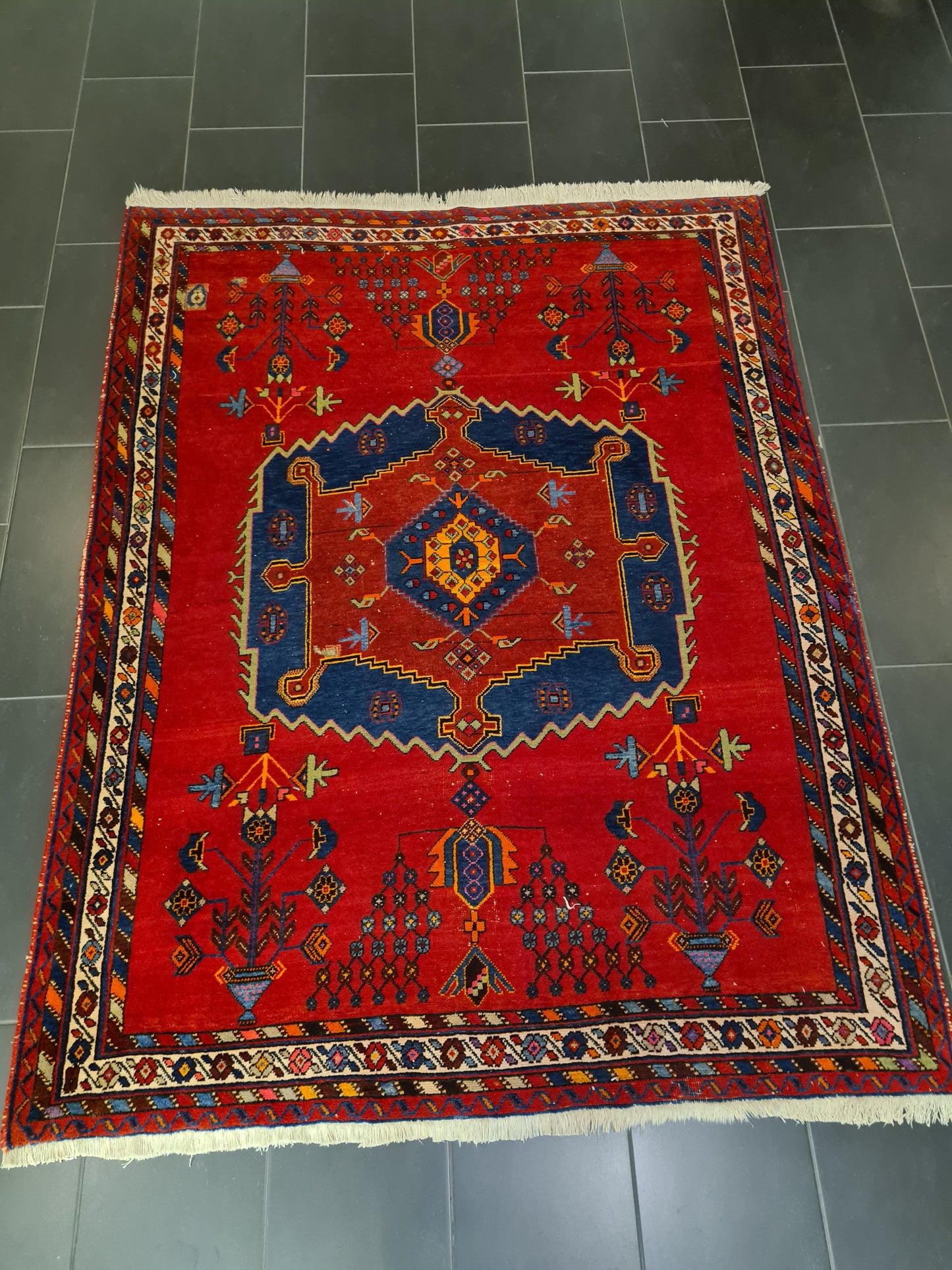 Perserteppich Orientteppich Handgeknüpfter Lillian Malaya antik 212x163