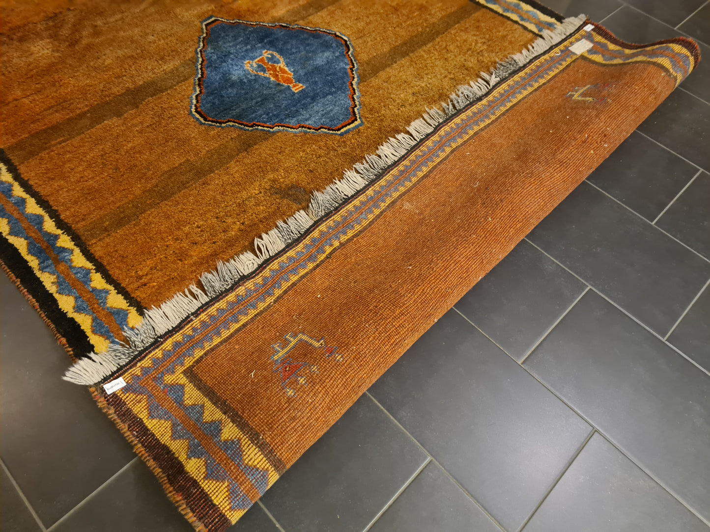 Perserteppich Orientteppich Handgeknüpfter Teppich Gabbeh 280x191cm