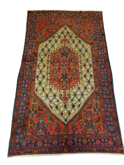 Perserteppich Orientteppich Handgeknüpfter Teppich Malaya antik 226x130cm