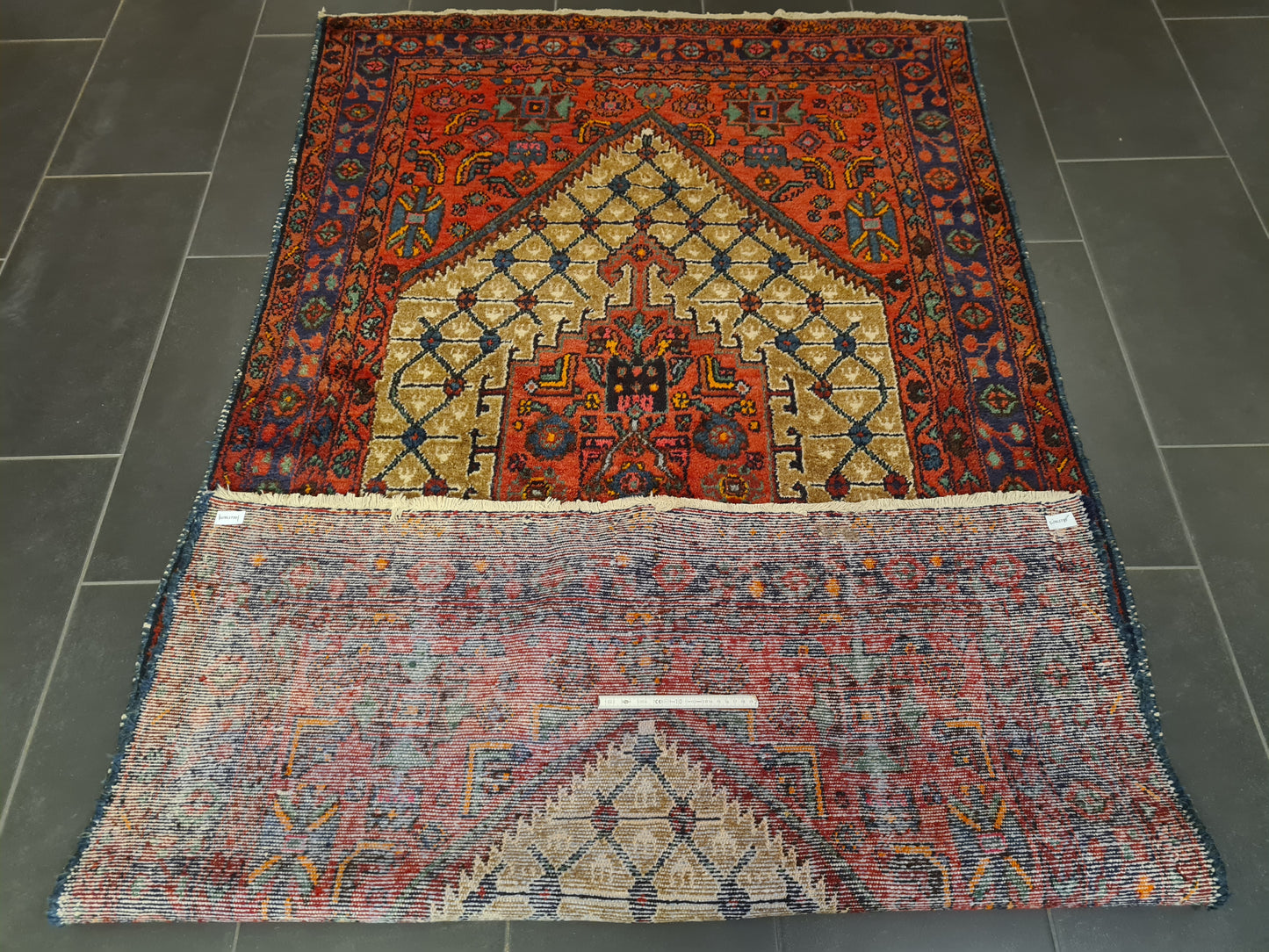 Perserteppich Orientteppich Handgeknüpfter Teppich Malaya antik 226x130cm