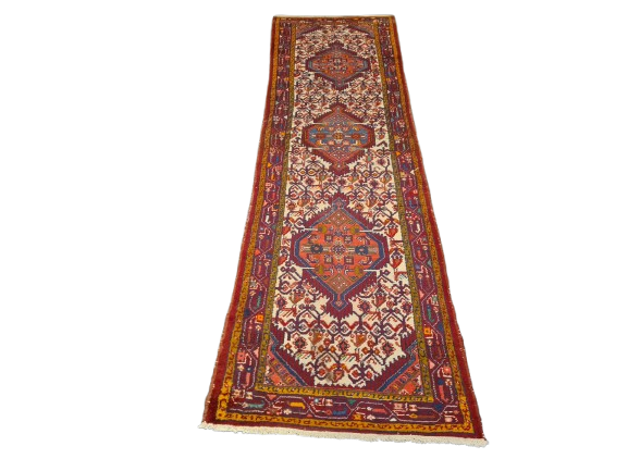 Perserteppich Orientteppich Handgeknüpfter Teppich Malaya antik 282x82cm