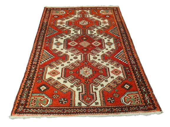 Perserteppich Orientteppich Handgeknüpfter Teppich Malaya antik 152x109cm