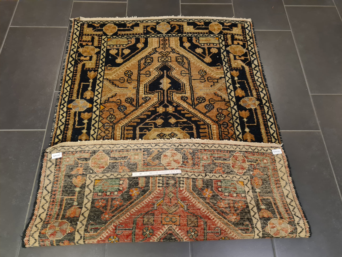 Perserteppich Orientteppich Handgeknüpfter Teppich Malaya antik 154x100cm