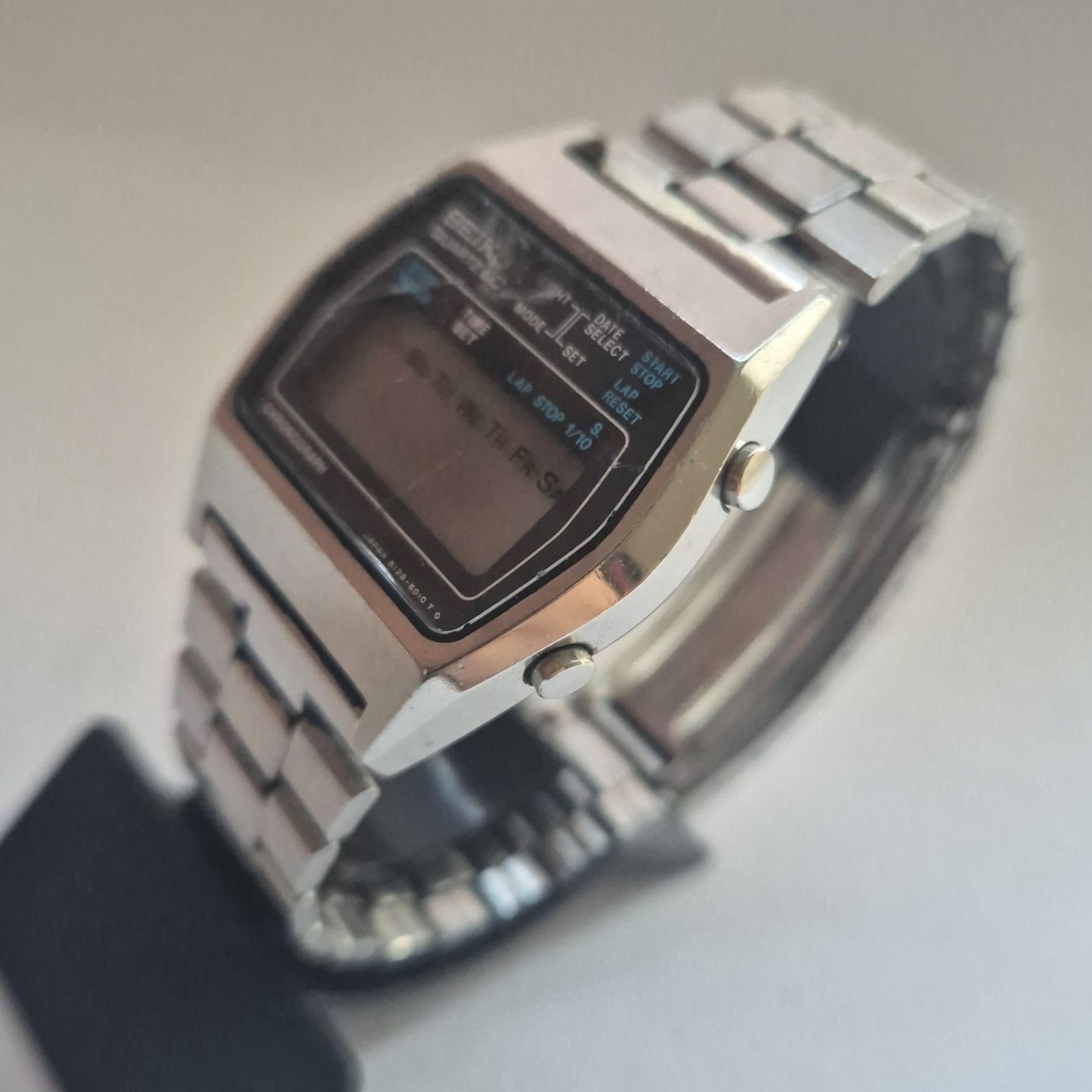 Vintage Seiko Digital Chronograph – Retro-Design für Sammler