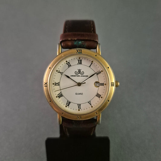 Klassische Meister-Anker Herrenarmbanduhr – Zeitlose Eleganz