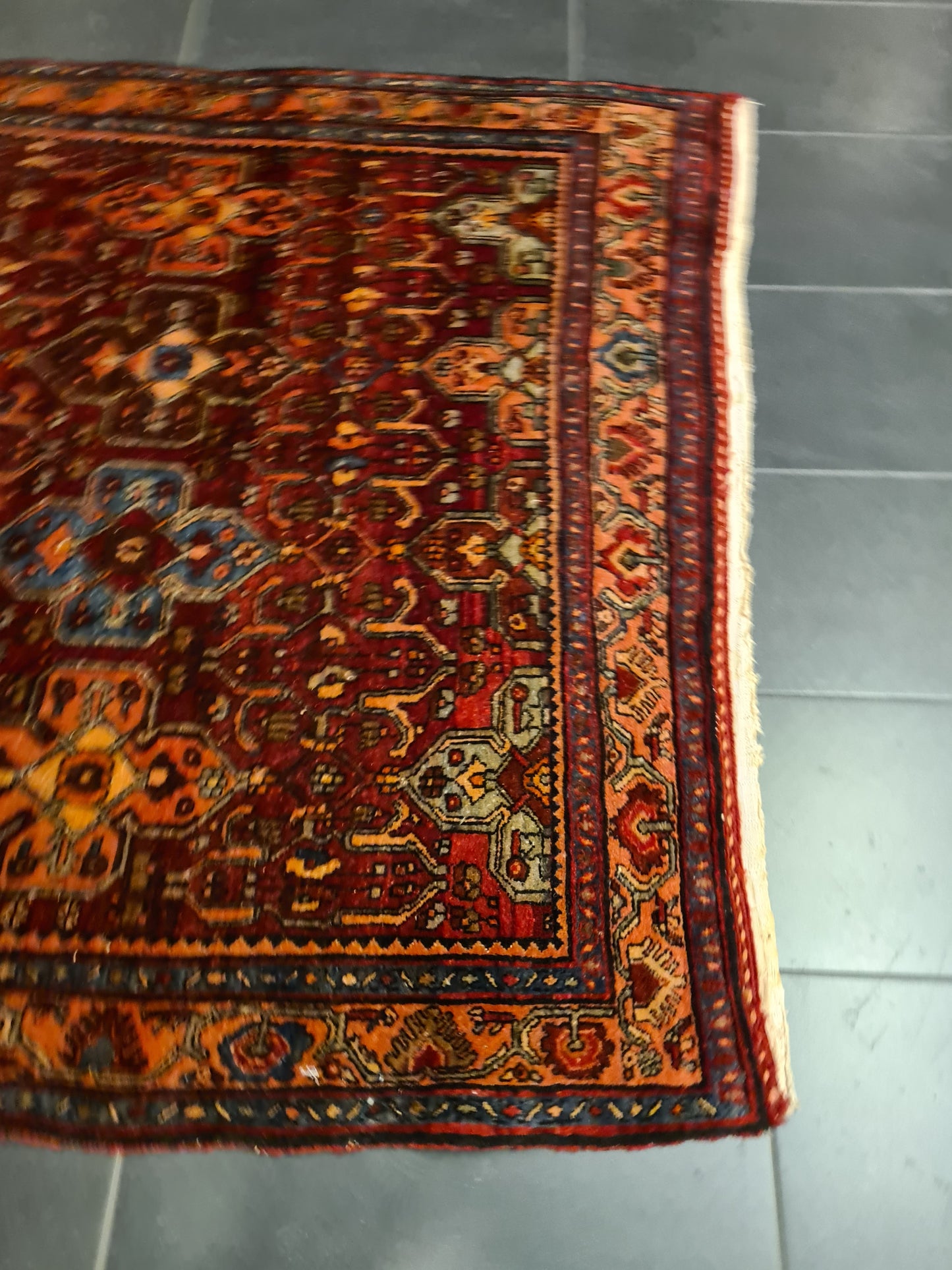 Perserteppich Orientteppich Handgeknüpfter Teppich Bidjar 230x150cm