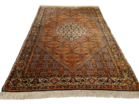 Perserteppich Orientteppich Handgeknüpfter Teppich Feiner Bidjar 170x110cm