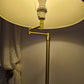 Elegante Art-Déco-Stehlampe – Gelenklampe mit Schirm Messing