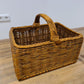 Bauernstil Rattan Korb Weidenkorb geflochten