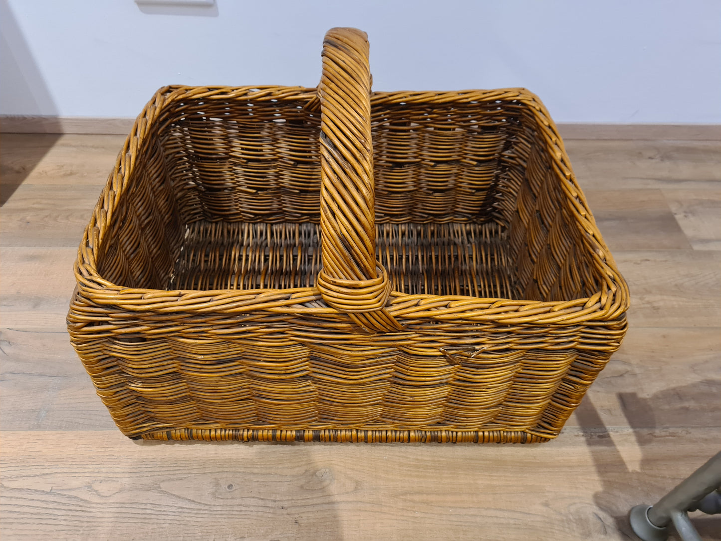 Bauernstil Rattan Korb Weidenkorb geflochten