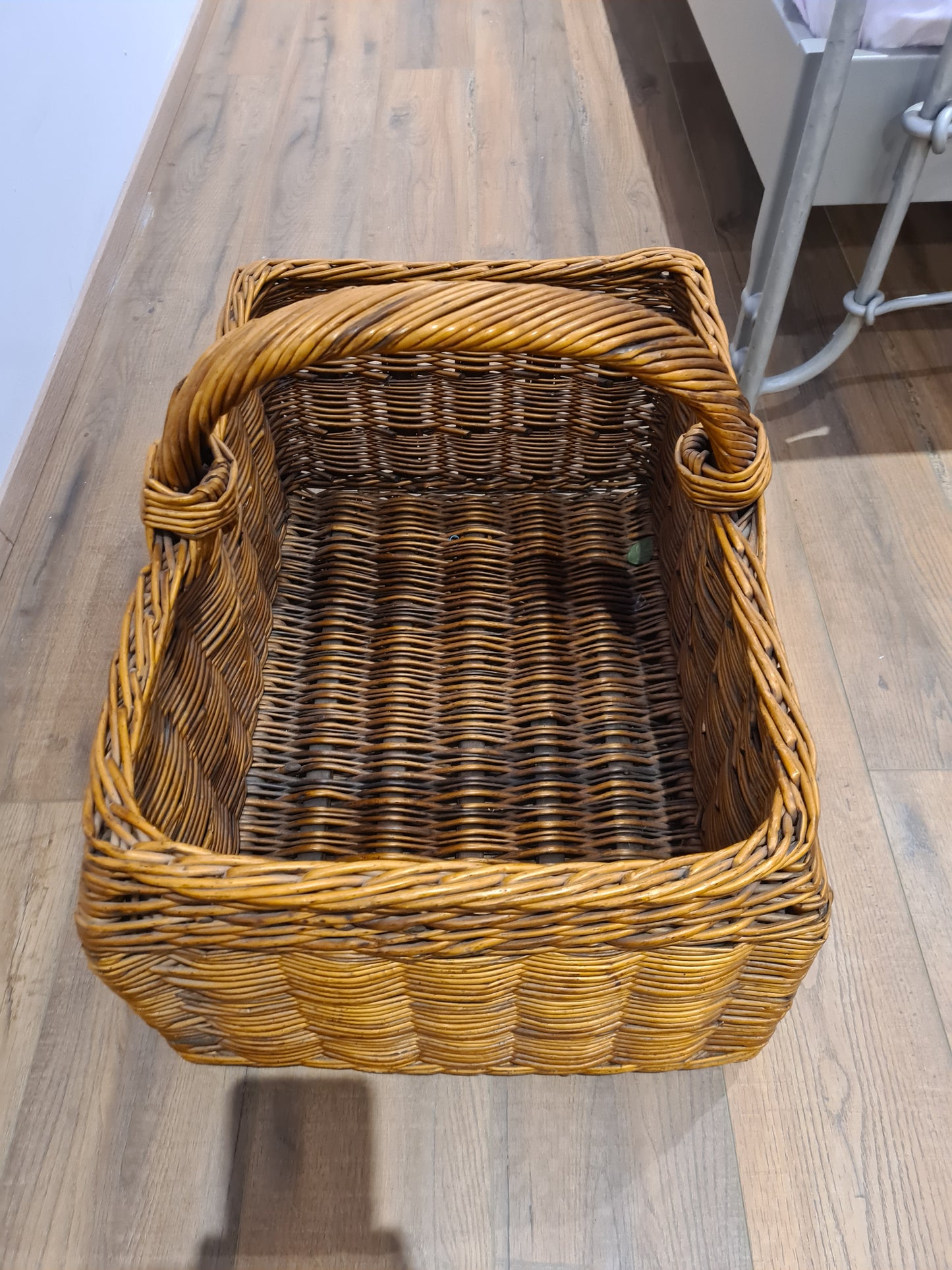 Bauernstil Rattan Korb Weidenkorb geflochten
